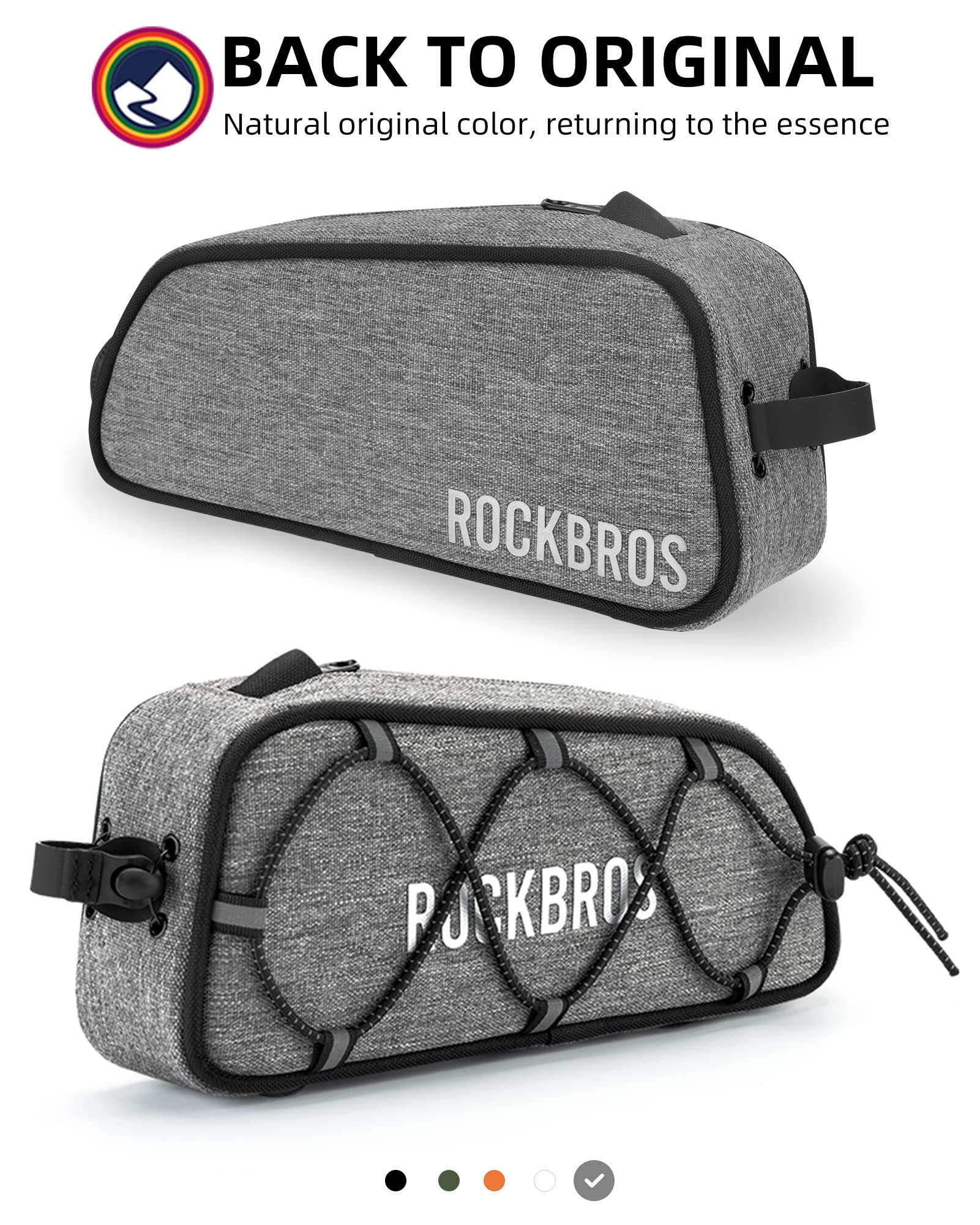 Amazon.co.jp: ROCKBROS - ROAD TO SKY 自転車トップチューブバッグ