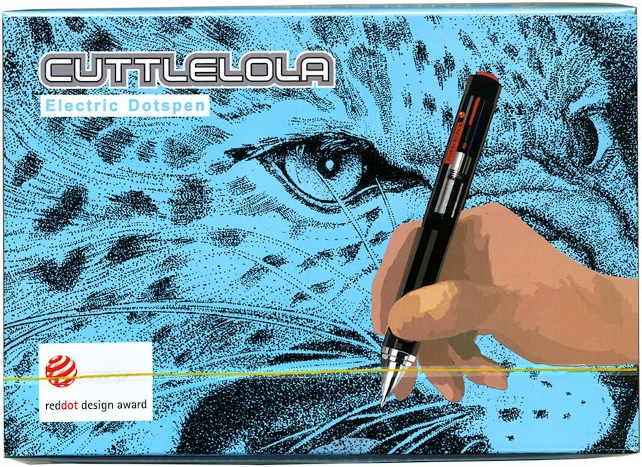 Cuttlelola Dotspen World's First Electric Drawing Pen for Illustration,stippling,manga