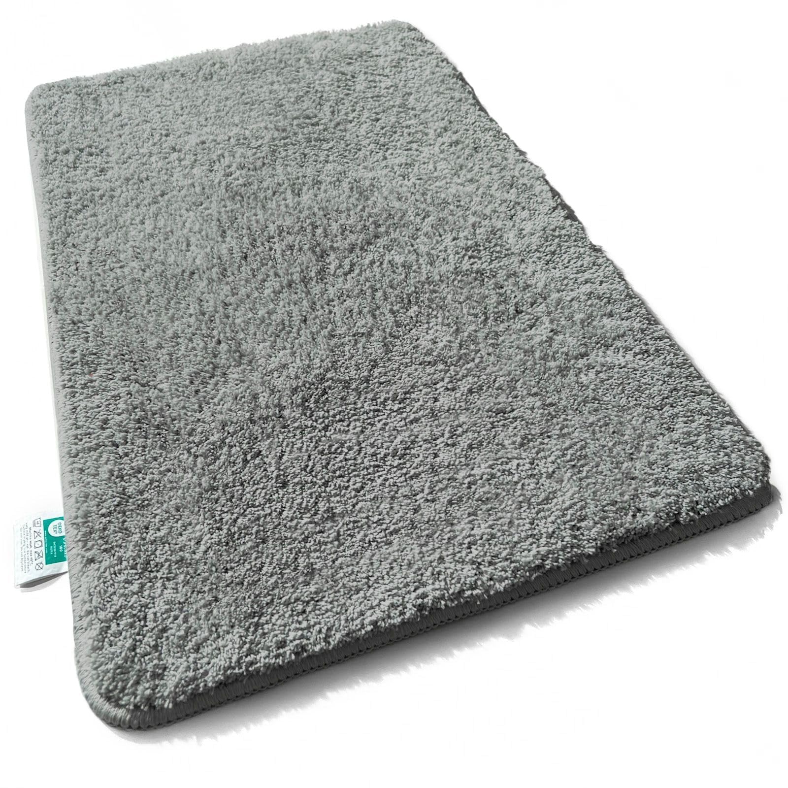 casa pura Badematte Hochflor Sky Soft - Weicher, Flauschiger Badezimmerteppich in Shaggy-Optik - Badvorleger rutschfest waschbar - schadstoffgeprüft - 16 Farben in 6 Größen