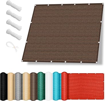 Sunshade Sheet, Sunshade, Sunshade, 15.7 x 118.7 inches 40 x 300 cm, Uv Cut, Breathable, Grommet, Shade with Wash, Sunshade for Veranda, Includes Tie and Tie Band for Easy Installation, For