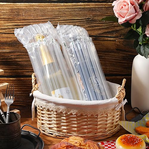 Miniatura 4 de Berlune 150 bolsas protectoras de viaje para botellas de vino, bolsas protectoras de burbujas inflables, embalaje de vino para viajes, columna llena