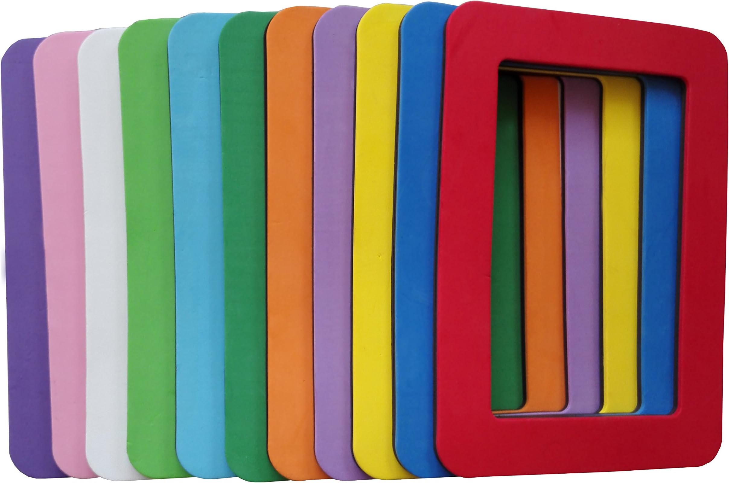 4x6 Magnetic Photo Frames for Refrigerator Colorful 4x6 Magnetic Picture Frames Thick Strong Magnetic Frame 4x6 Magnet Photo Frame Holder Picture Frame Magnet for Iron Material Surfaces Decor 11 Pack