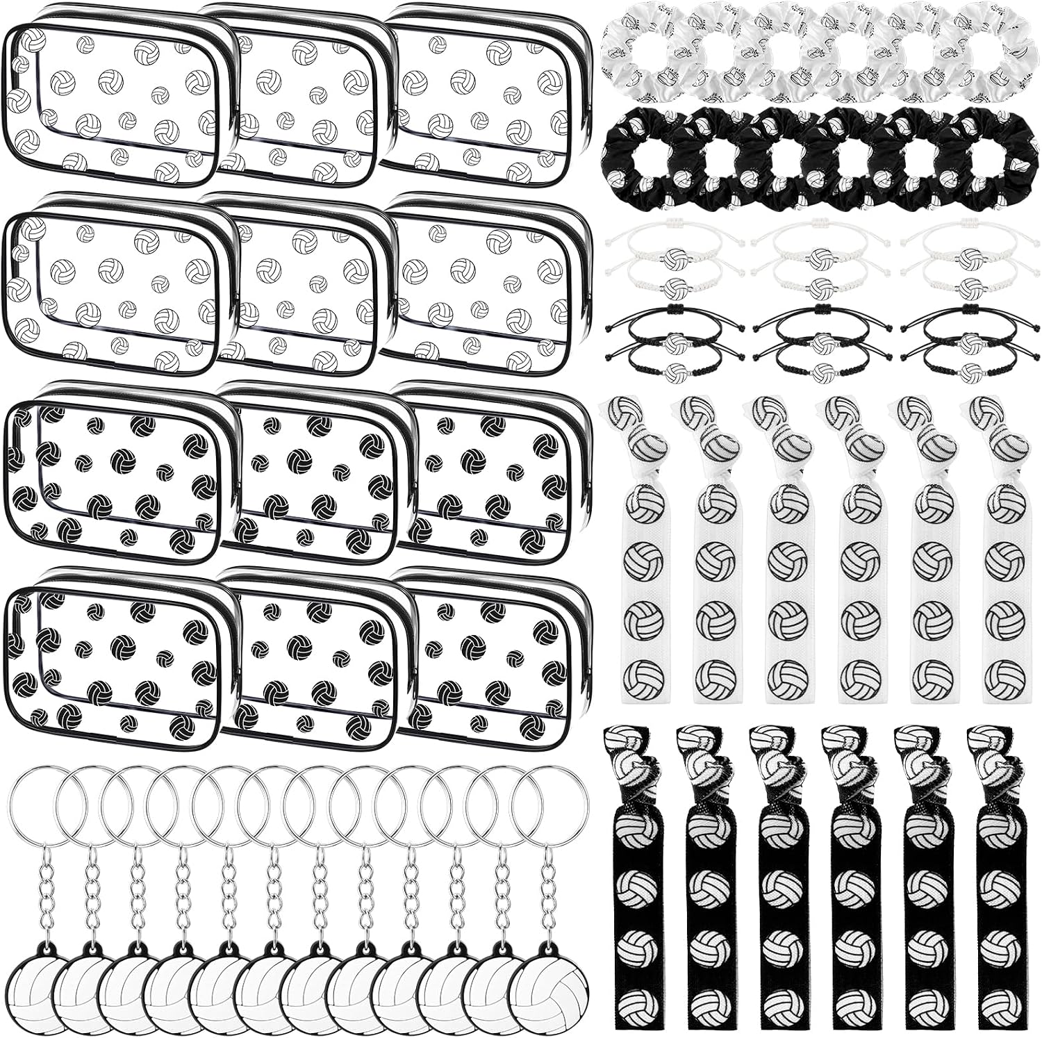 60 Pcs Volleyball Party Favors Set, Sport Themed Team Gifts