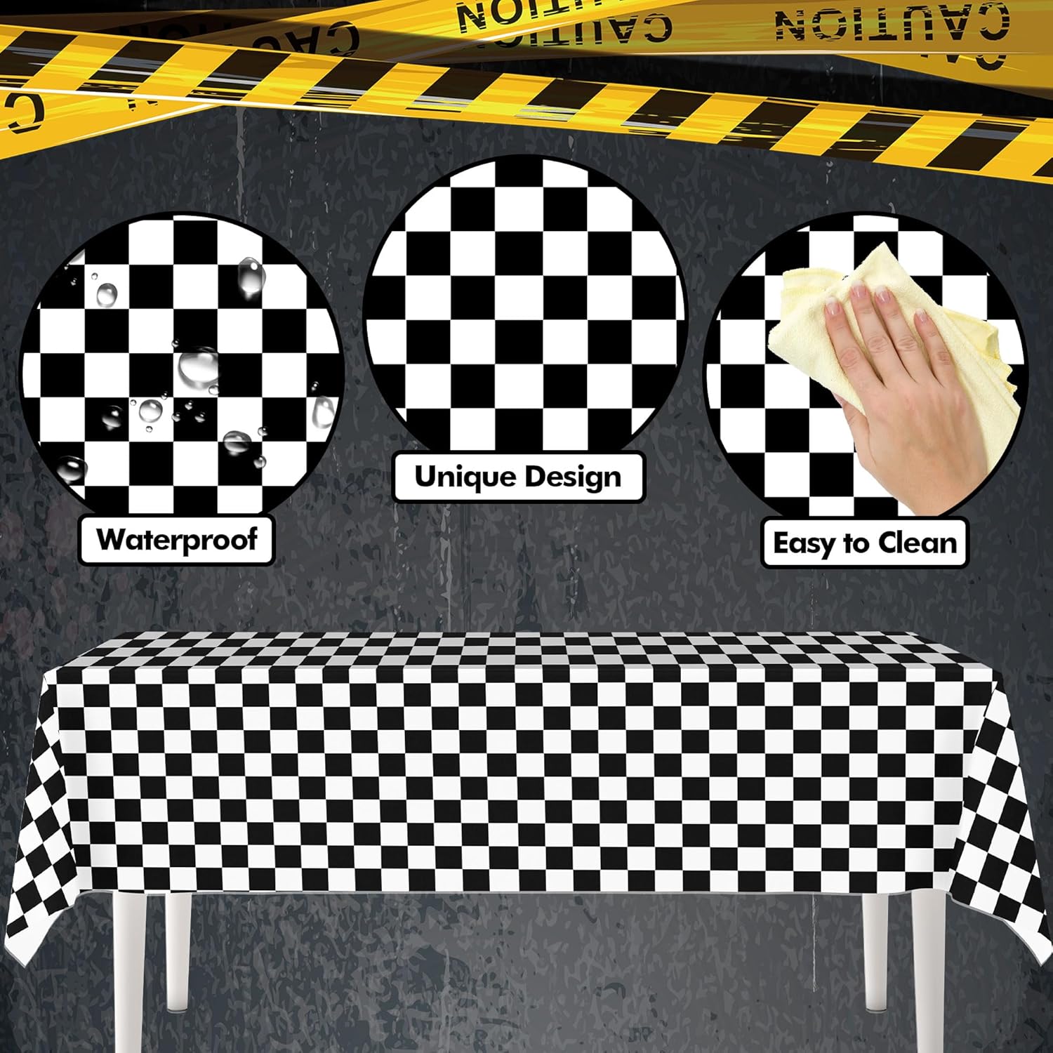 Truck Birthday Party Supplies Truck Theme Party Decorations, Include Tablecloth Banner Plate Napkin Cups