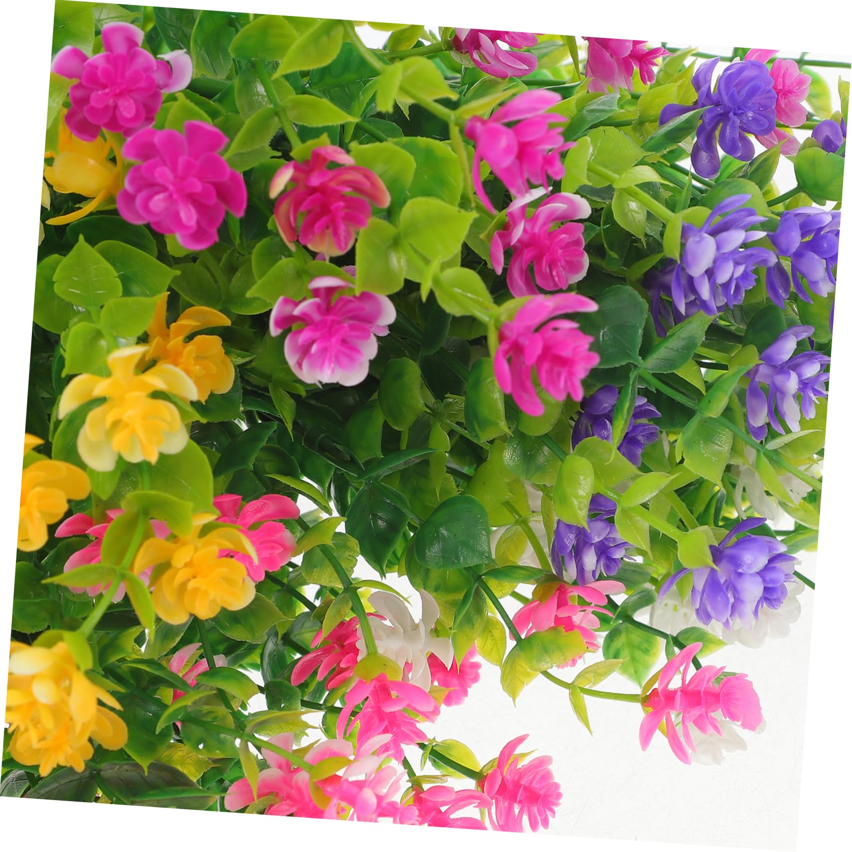 DECHOUS 25piezas Ramo De Flores Artificiales De Eucalipto para Decoración De Interiores Accesorios De Fiesta y Centro De Mesa Falsas Plantas Lifelike Variedad De