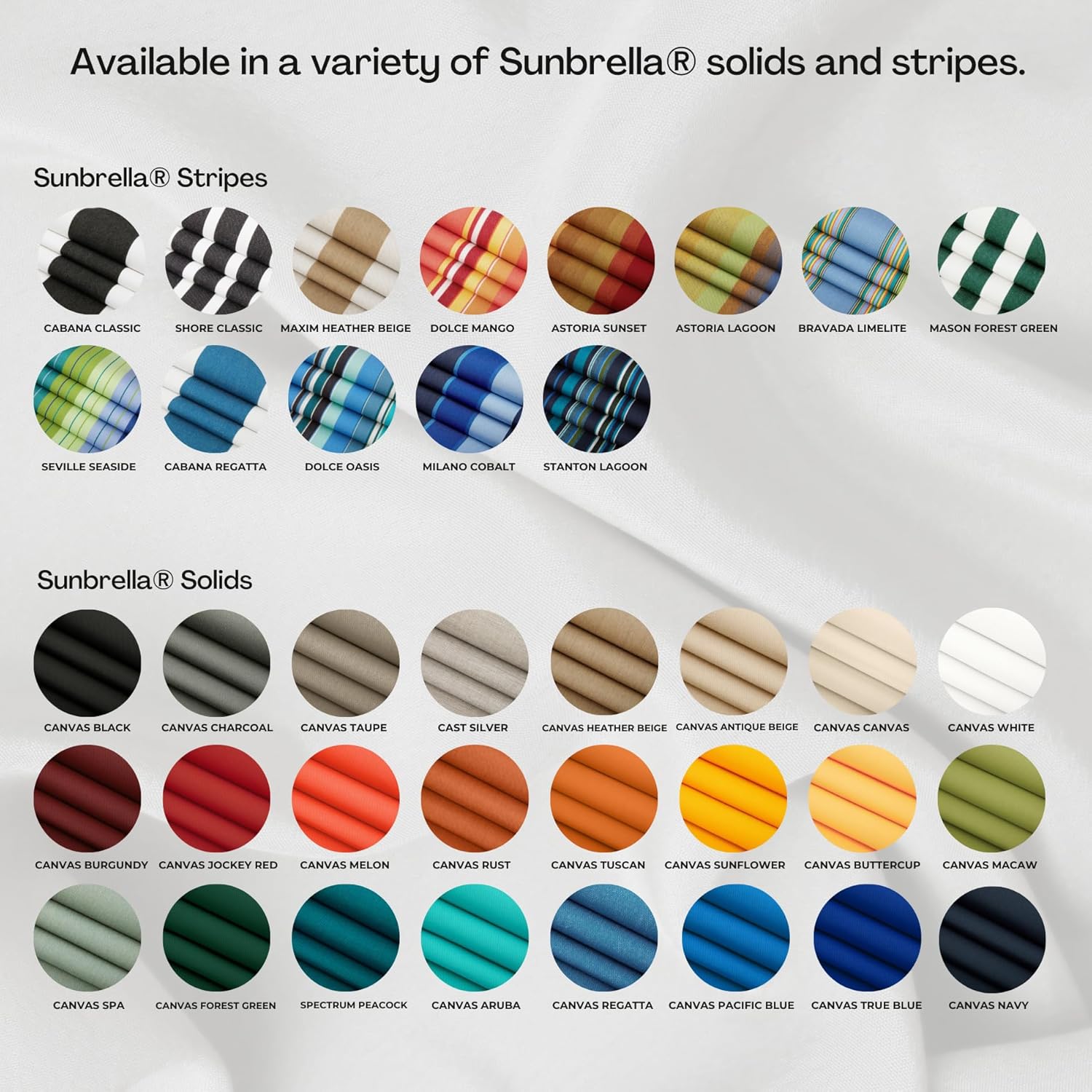 RSH DECOR: Sunbrella Pillow Covers Set of 2 | Covers Only - 20" x 12" | Outdoor Lumbar Pillow Covers Crafted with Sunbrella Performance Fabric | Canvas Black