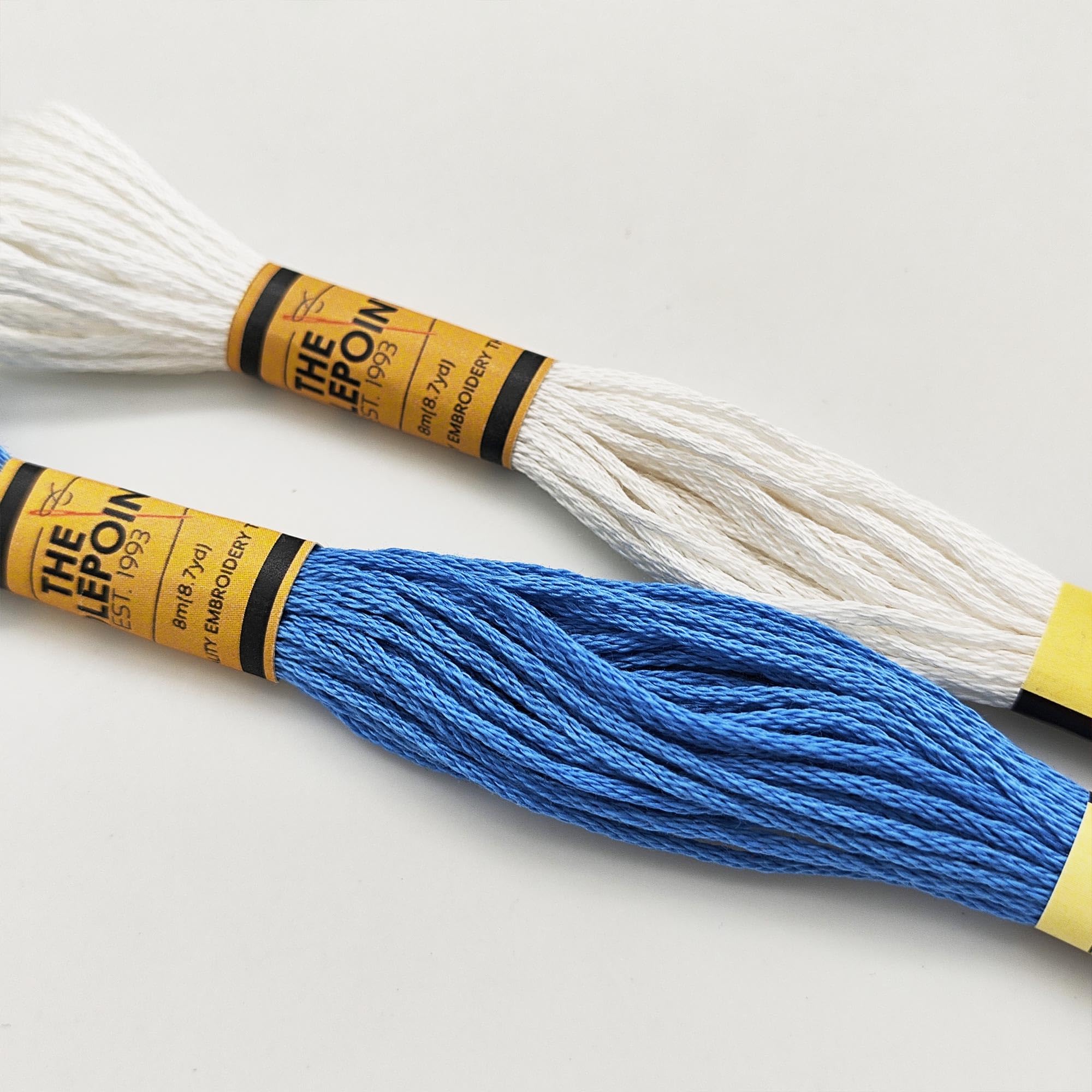 Howie's Needlepoint Needlepoint Kits, 18CT Printed Embroidery Pattern Starter Kits, Stamped Patterns Canvas Kits(Snowflake4,4x4inch)