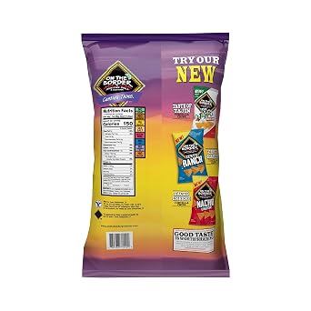 ON THE BORDER Cantina Thins Tortilla Chips, 10 Oz Pack Of 15