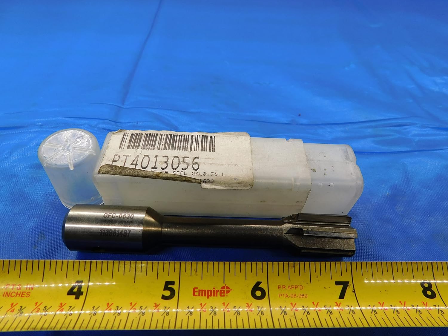 WIDIA METCUT .6215" O.D. HSS Carbide Tipped Modular Chucking Reamer 6 Flutes - MB3699AC1