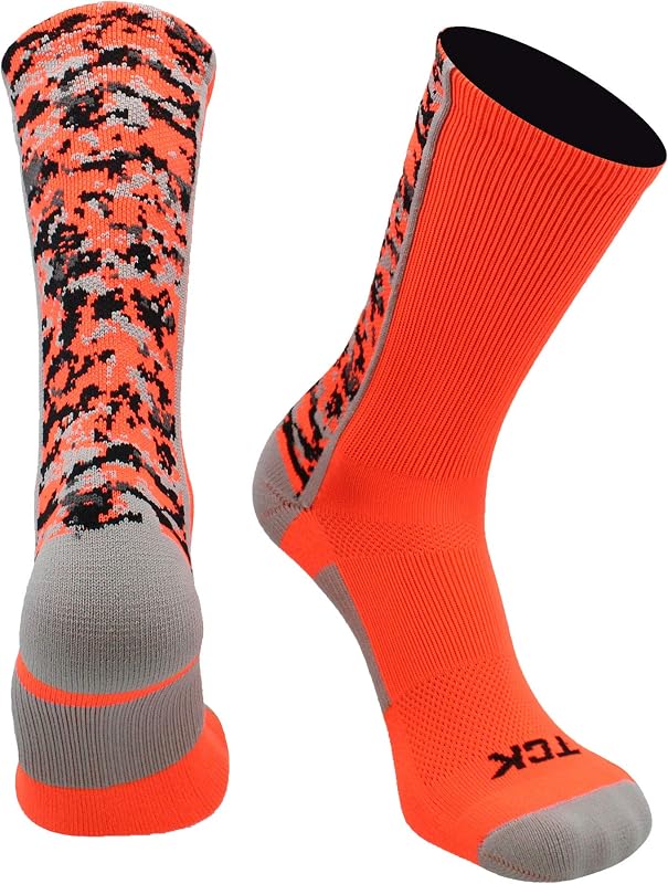 TCK Athletic Crew medias Digital Camo Fútbol Baloncesto Lacrosse
