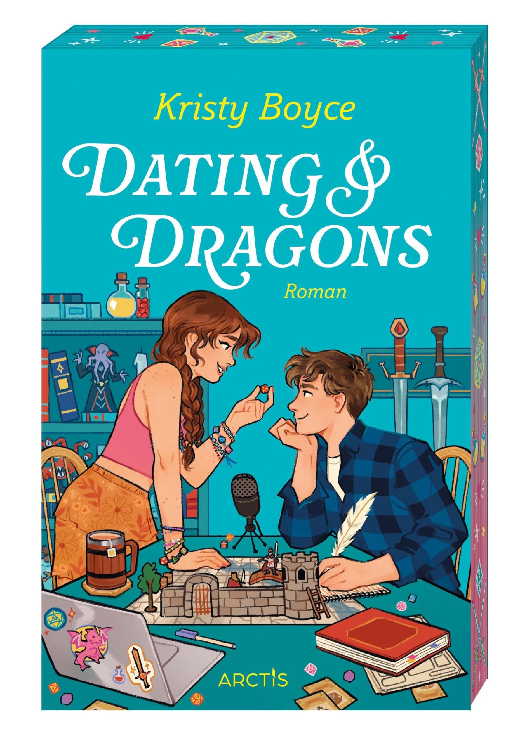 Dating & Dragons: Die neue nerdy Romance von SPIEGEL-Bestsellerautorin Kristy Boyce | Mit wunderschönem limitierten Farbschnitt |