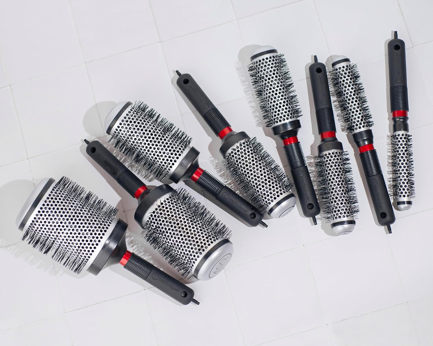 Cricket Technique Thermal Hair Brush #390 2” for Curling, and Styling – Heat-Retaining Barrel with Anti-Static Tourmaline Bristles, Round Thermal Brush, Ideal for All Hair Types
