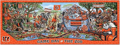 Miniatura 7 de YouTheFan Rompecabezas de 500 piezas para el día del juego de la NFL en el zooló