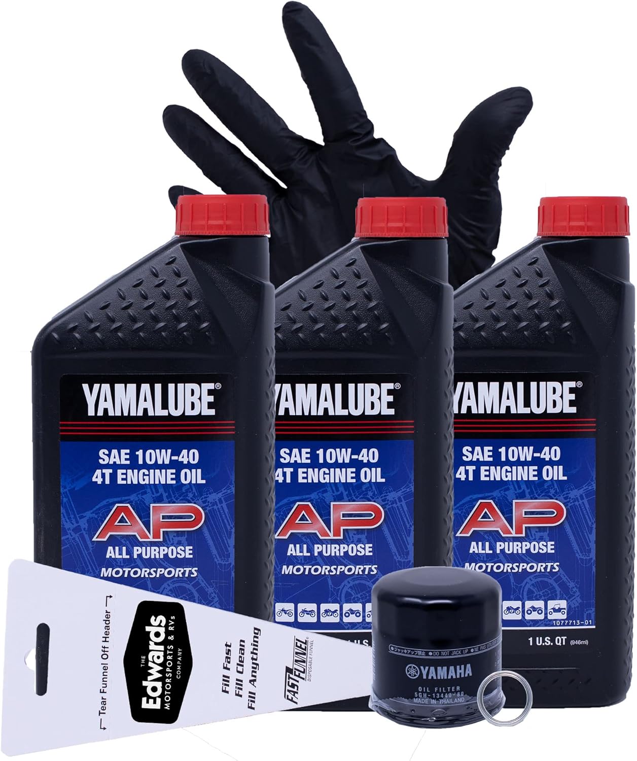 Edwards Oil Change Kit fits 2019-2021 Yamaha Grizzly EPS Kodiak 700