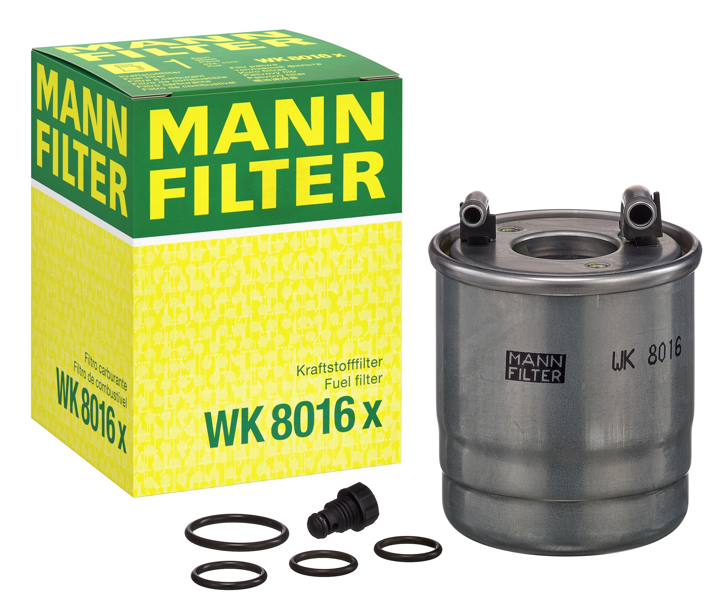 WK 42/81 MANN-FILTER Filtro combustible Filtro de tubería, 8mm, 8mm