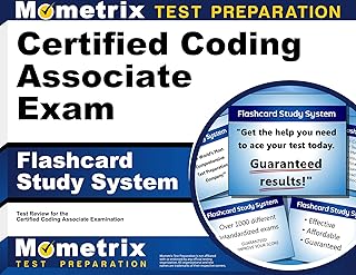 Certified Coding Associate Exam Flashcard Study System: CCA Test Practice Questions & Review for the Certified Coding Associate Examination (Cards)
