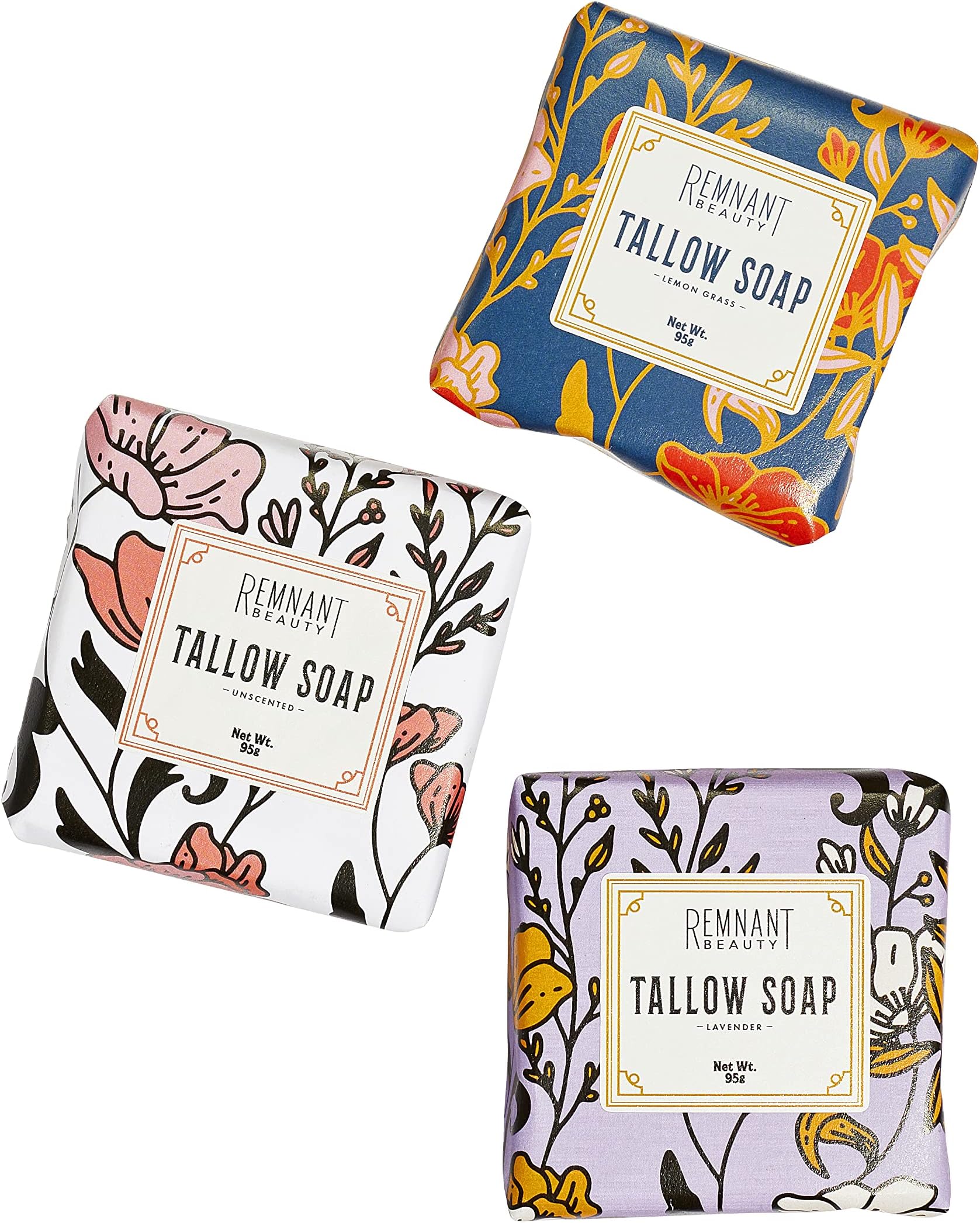 Tallow Soap, Cold Pressed Handmade for Sensitive Skin, dry skin, eczema