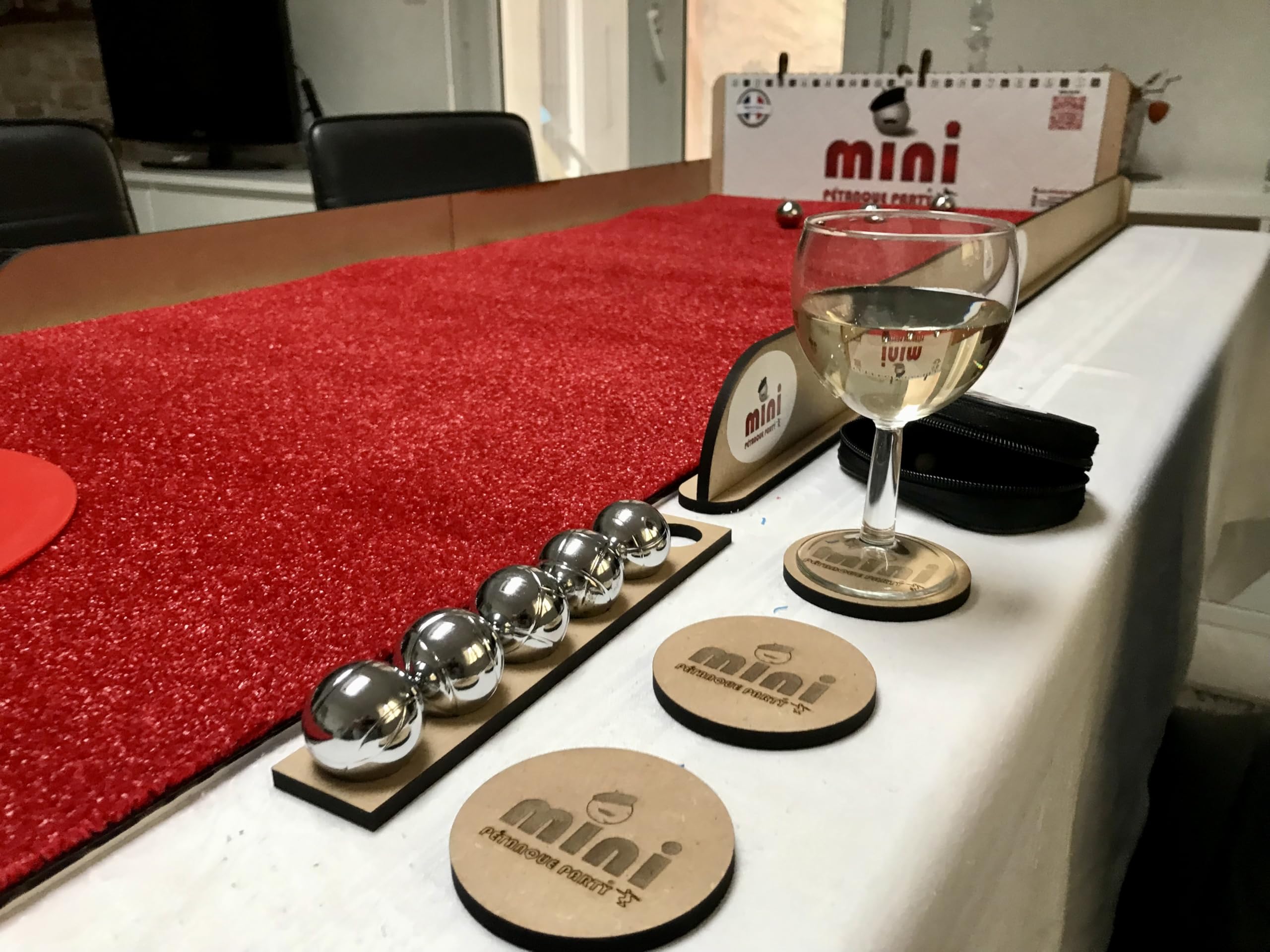Kit Plegable de Mini Petanca de Mesa