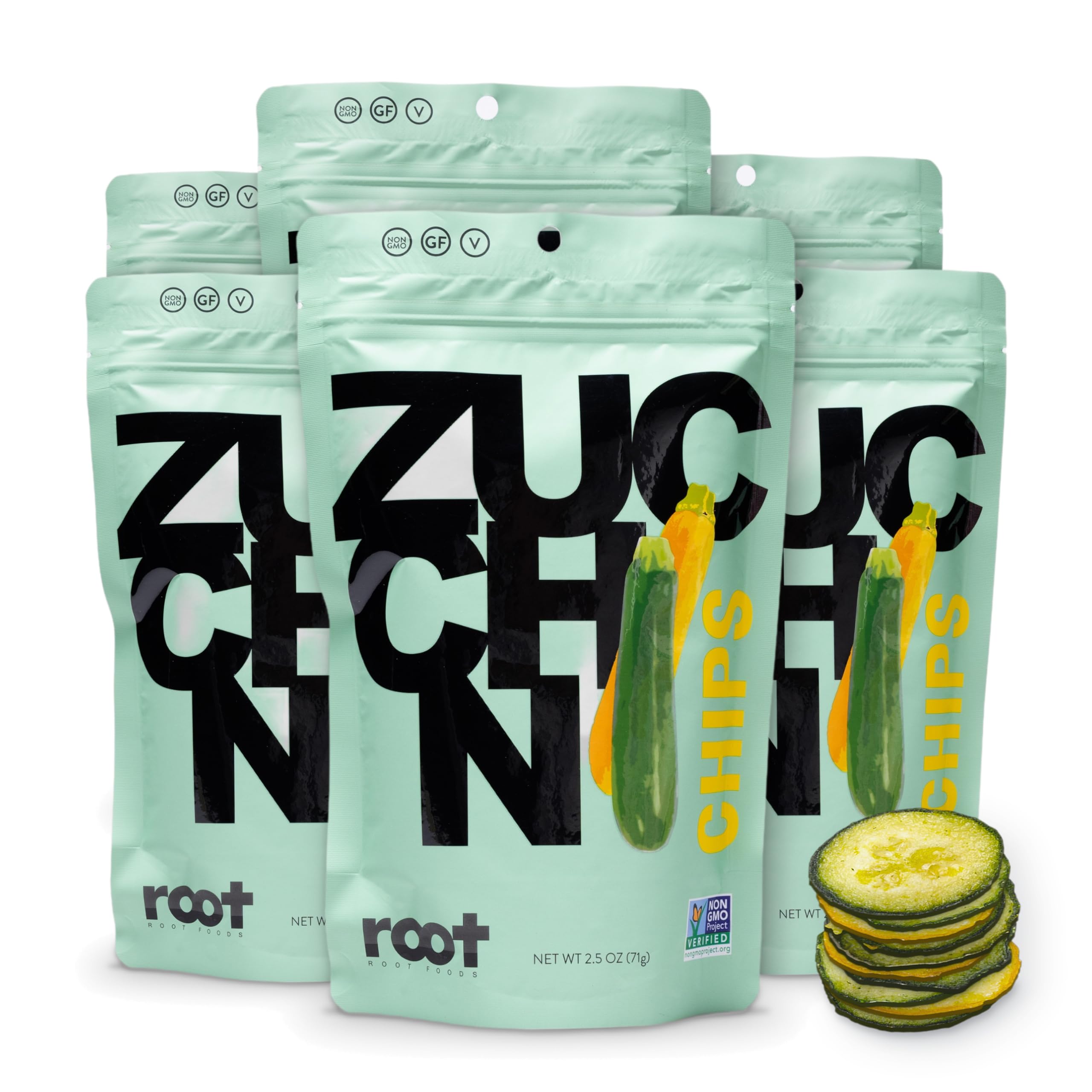 Amazon.com: Root Foods Zucchini Chips, Avocado Oil & Sea Salt