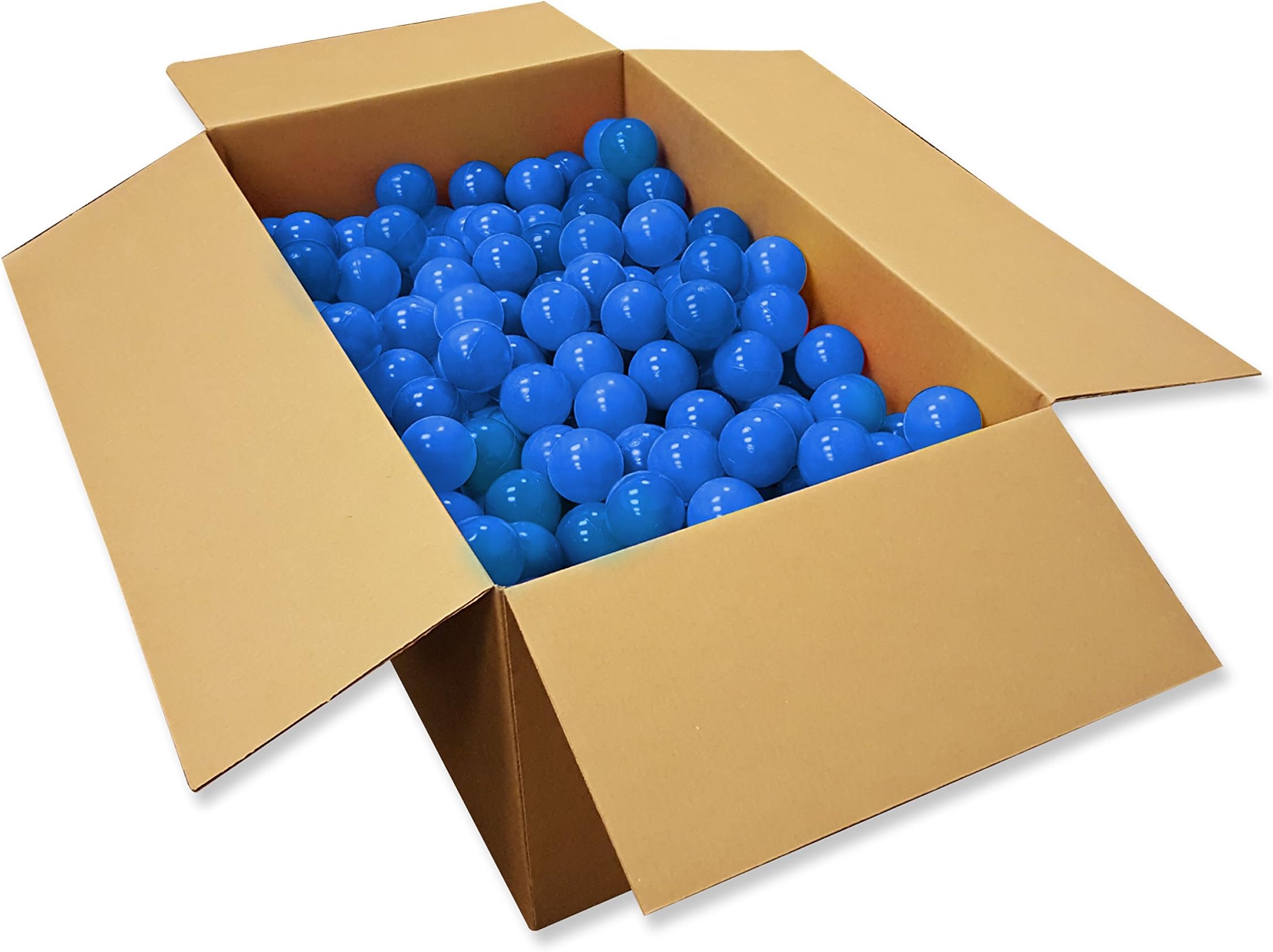 Kiddy Up Crush Resistant Play Pit Balls (1000Count Blue)