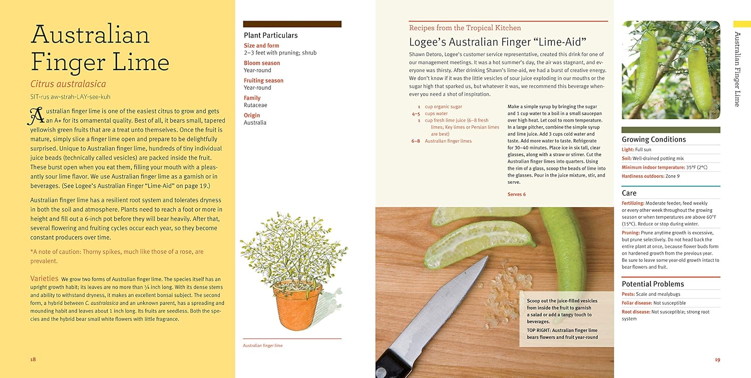 Growing Tasty Tropical Plants in Any Home, Anywhere: (like lemons, limes, citrons, grapefruit, kumquats, sunquats, tahitian oranges, barbados ... black pepper, cinnamon, vanilla, and more...)