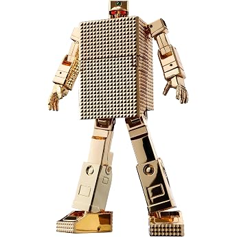 Tamashi Nations Soul of Chogokin GX-32SP Golden Warrior Gold Lightan Chookin 50th Version, Approx. 5.1 inches (130 mm), PVC, 