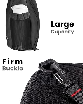 OutdoorMaster Sling Bag, Hiking Daypack, Crossbody Shoulder Chest Urban | Lightweight & Durable, 12L Capacity, Reversible Shoulder Strap, Outdoor Travel Backpack for Women & Men