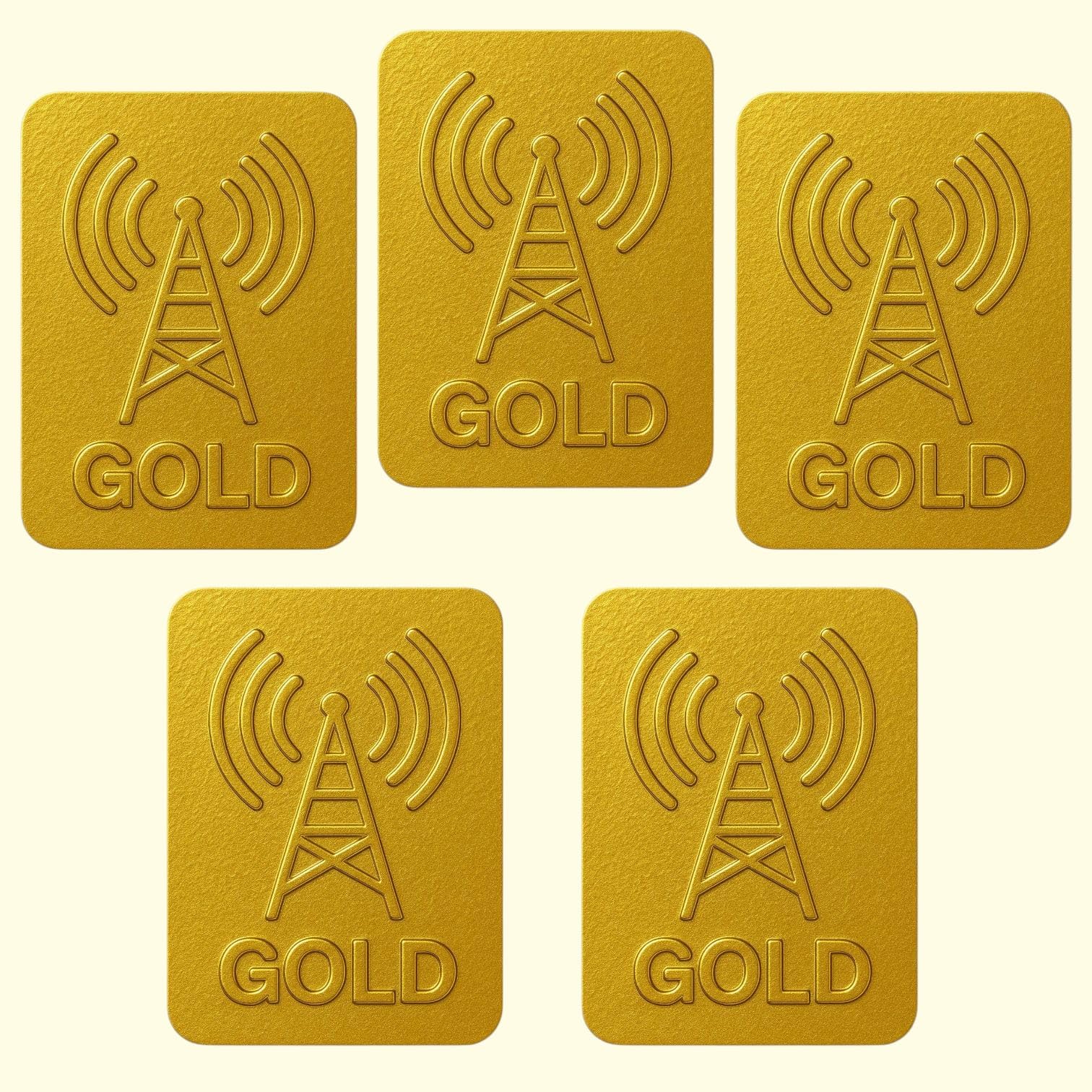 Mobile Anti Radiation Chip Gold Sticker for Safe Calls and Easy Application-image-15