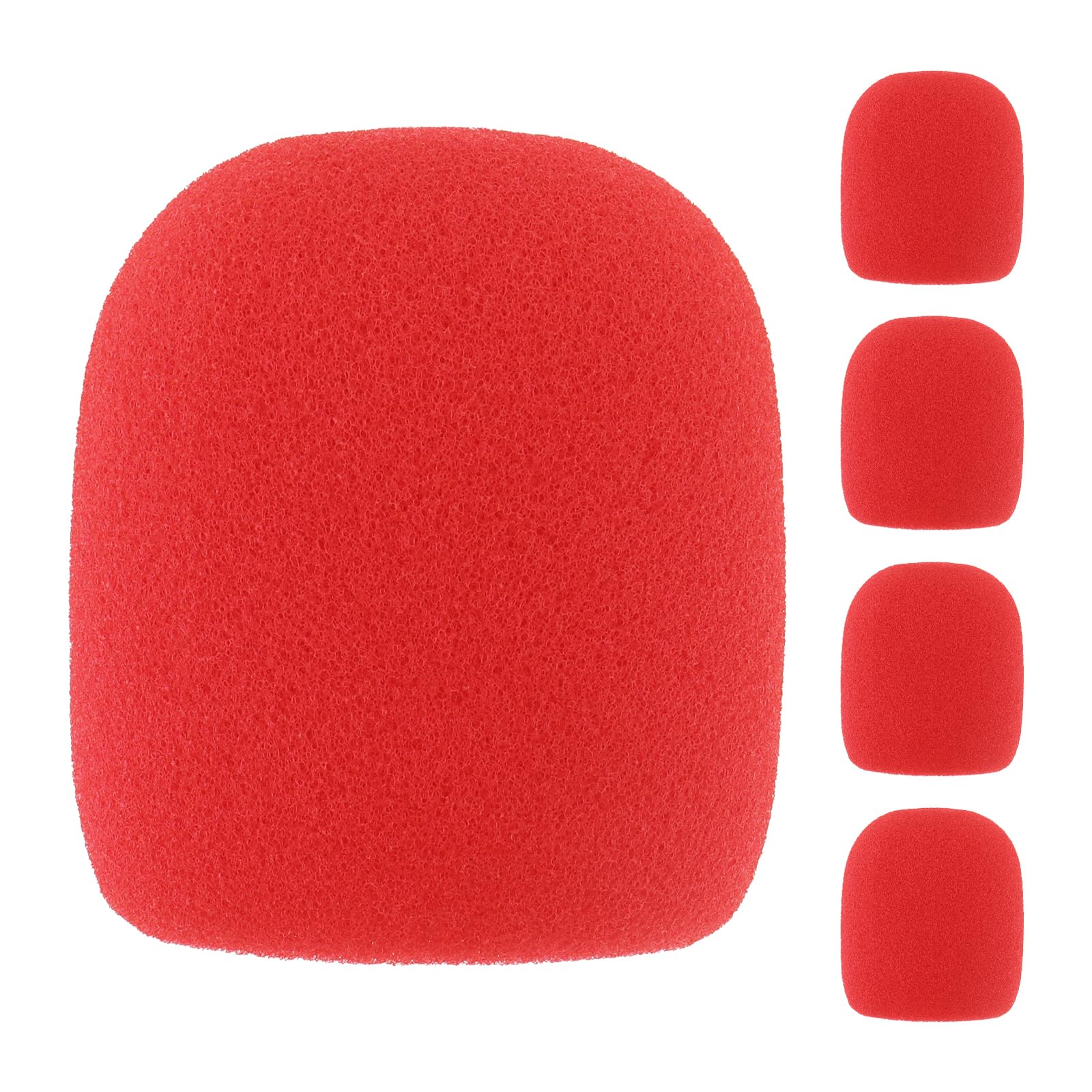OriGlam Lot de 5 Housses de Microphone en Mousse épaisse pour