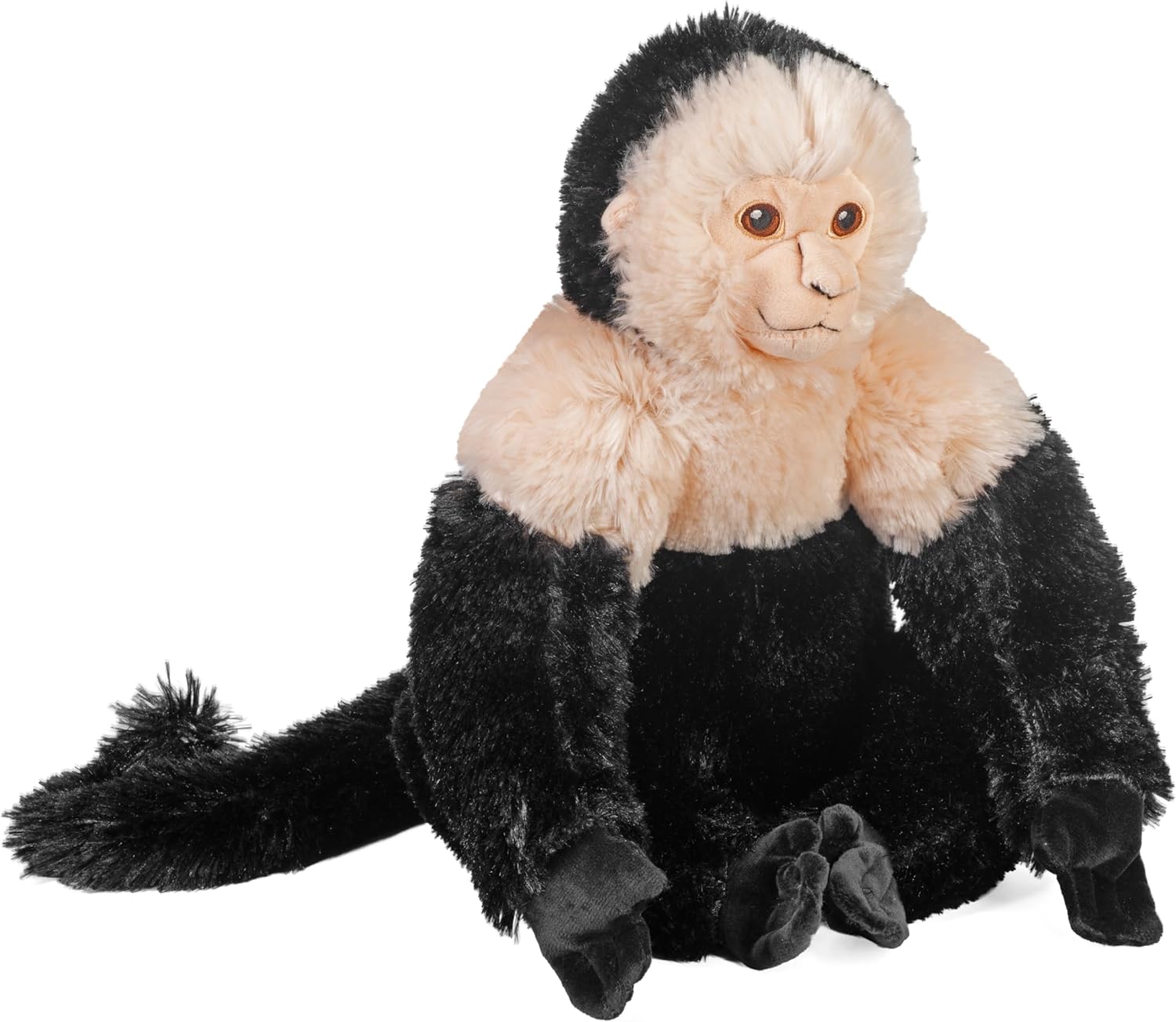 Wild Republic Cuddlekins Eco White Faced Capuchin, Stuffed Animal, 12 Inches, Plush Toy, Eco-Friendly