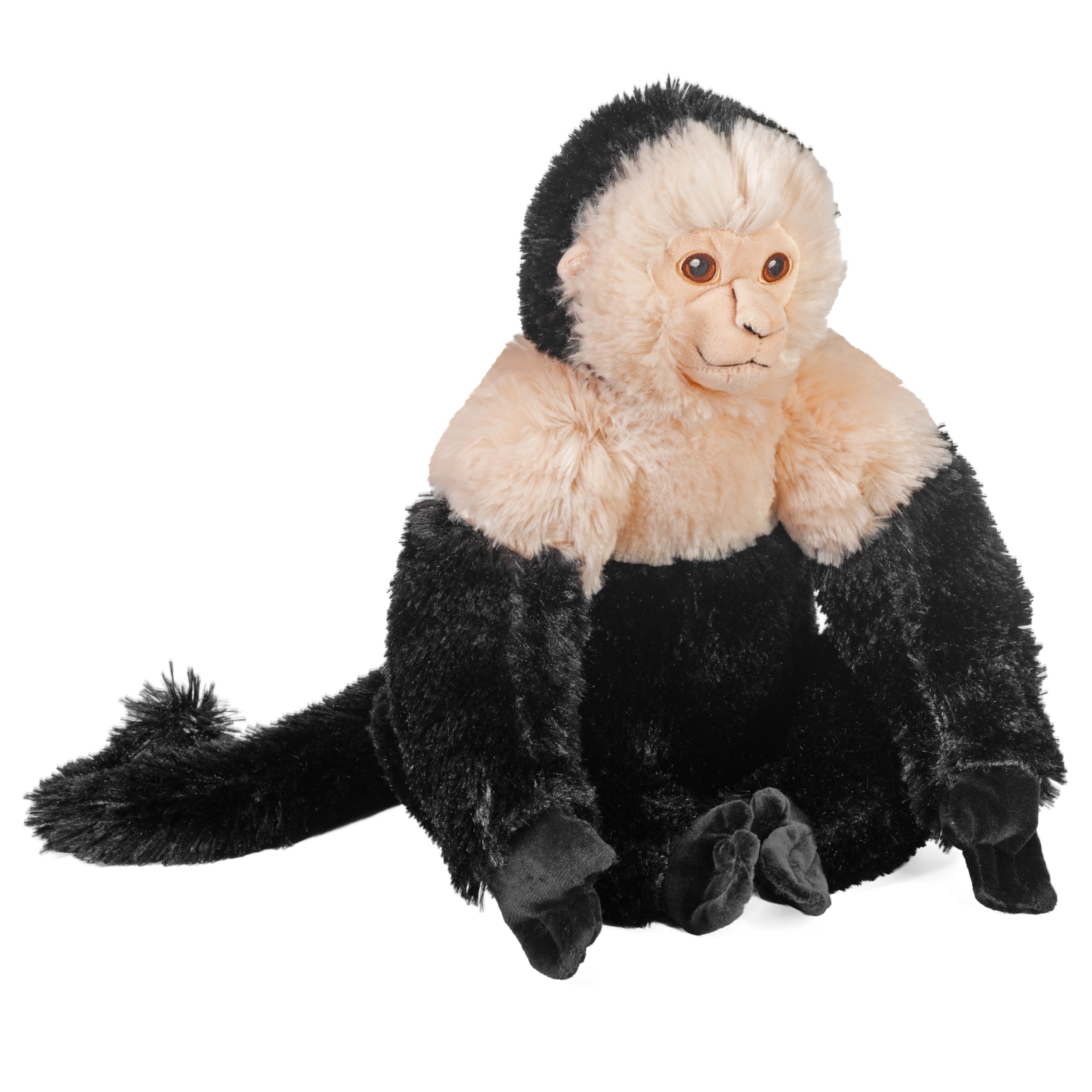 Wild Republic Cuddlekins Eco White Faced Capuchin, Stuffed Animal, 12 Inches, Plush Toy, Eco-Friendly