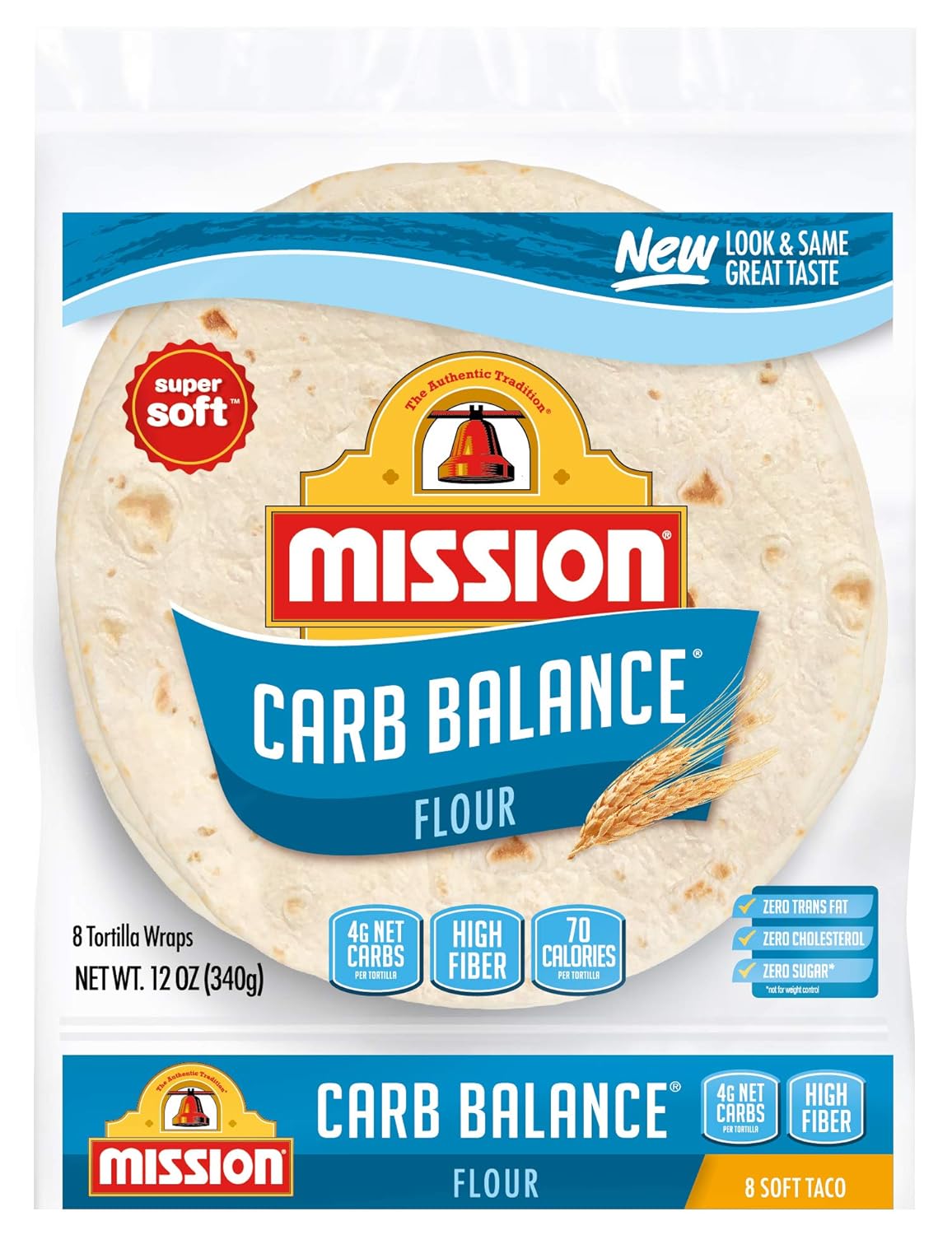 Amazon Mission Carb Balance Soft Taco Flour Tortillas Low Carb  Amazon Mission Carb Balance Soft Taco Flour Tortillas Low Carb