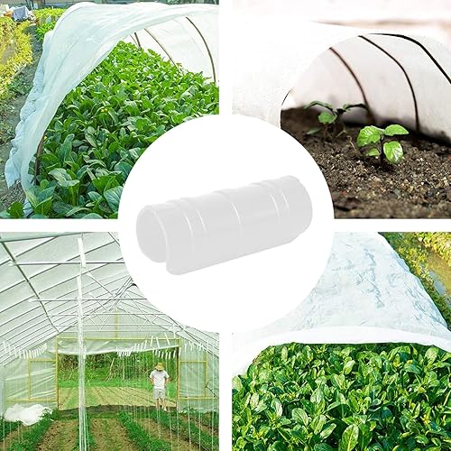 Miniatura 4 de 60 clips de invernadero de 34 pulgadas, abrazaderas de plástico negro, clips de tubo para edificios de jardín, películas de invernadero, redes de