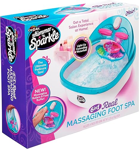 Miniatura 2 de Shimmer 'n Sparkle - Spa real 6 en 1 para masaje de pies, para niñas
