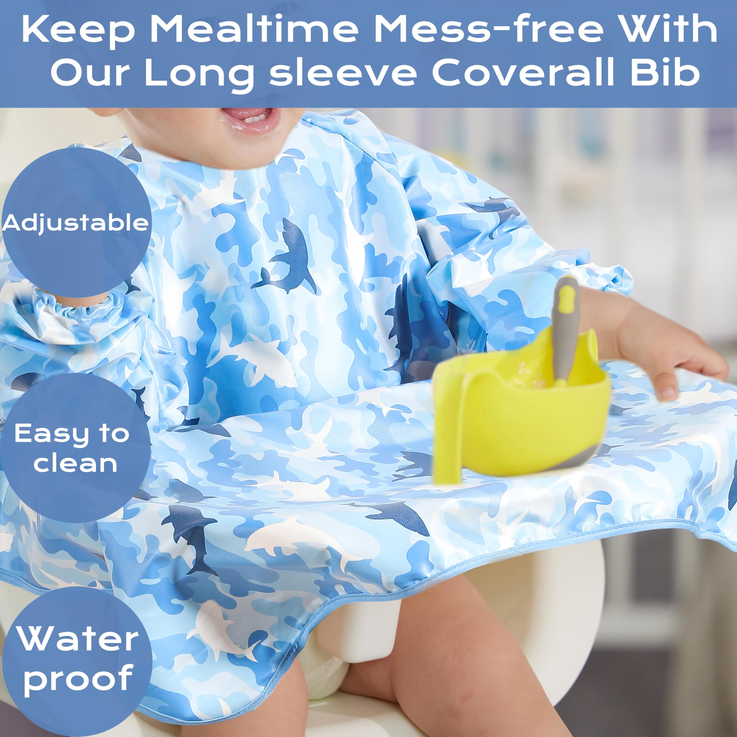 TSD Baby Weaning Bib - Image 2
