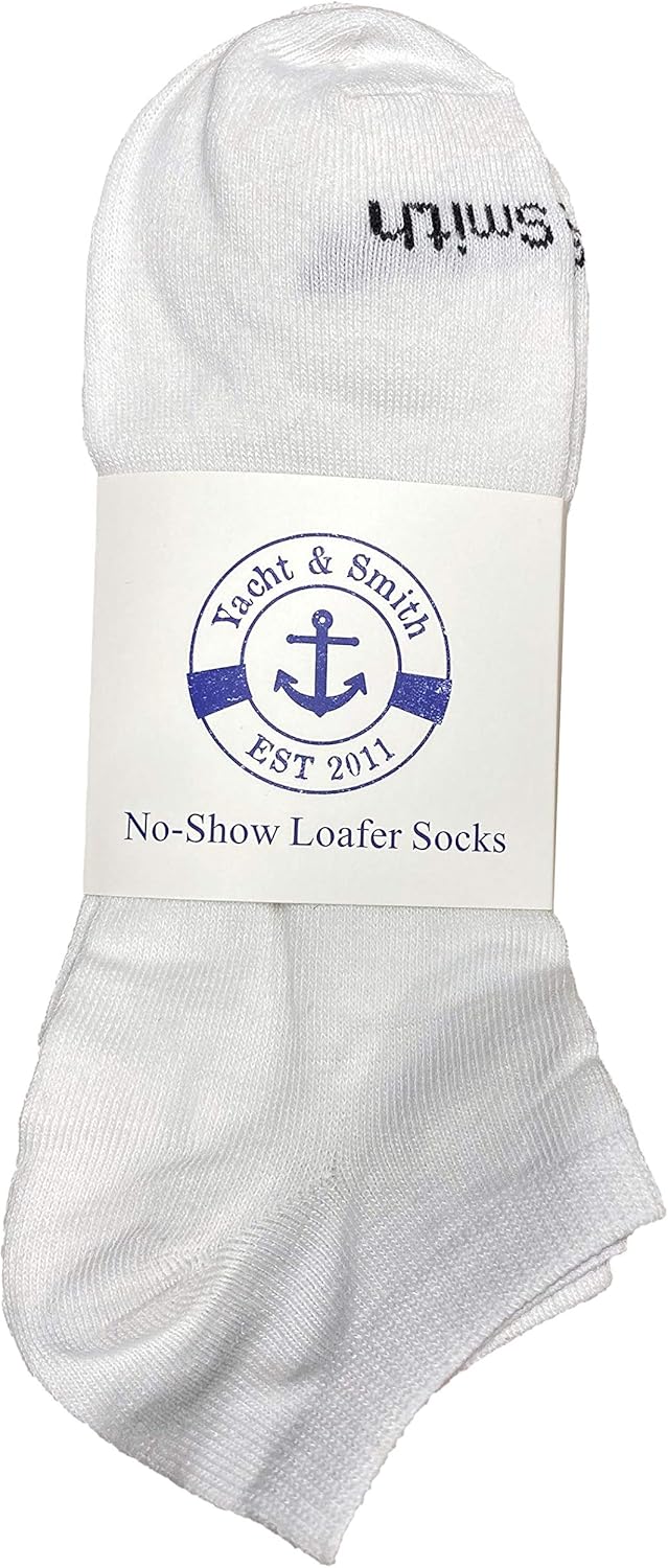 24 Pairs of Low Cut Ankle Socks for Big Kids, Boys Girls, Bulk Pack Sock Size 6-8