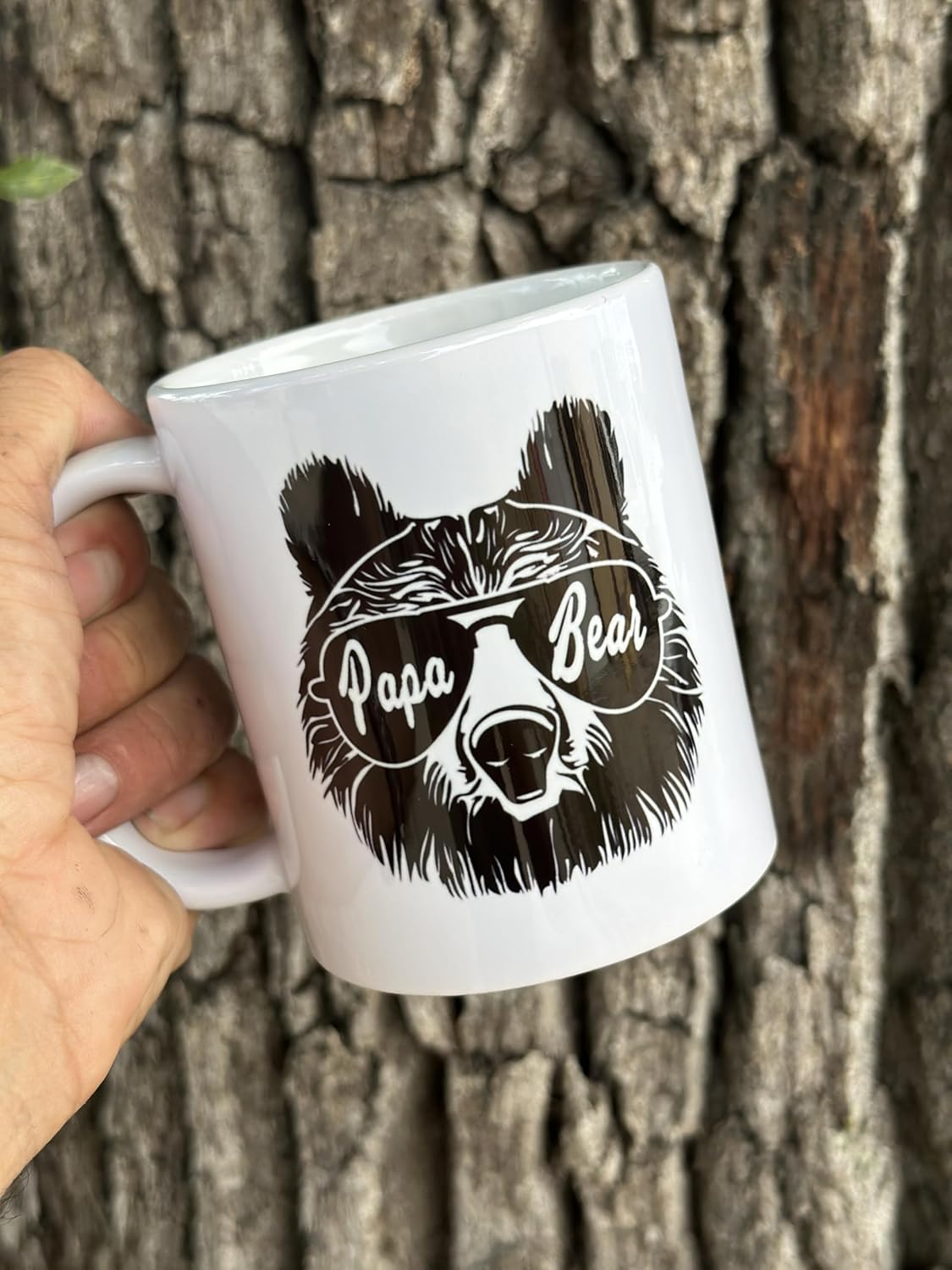 Ink Trendz Papa Bear Coffee Mug Fathers Day Mug for Dad, Dad Coffee Mug Ceramic Coffee Mug for Men Father's Day - Image 2