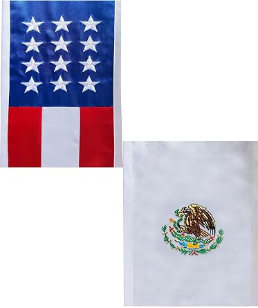 Mixed Flag Graduation Stole For International Graduate (USA + International)