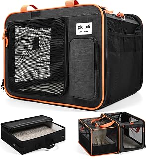 Expandable Cat Car Travel Carrier