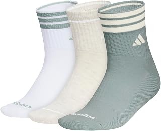 adidas Cushioned Sport High Quarter Socks 3-Pairs Durable & Comfortable