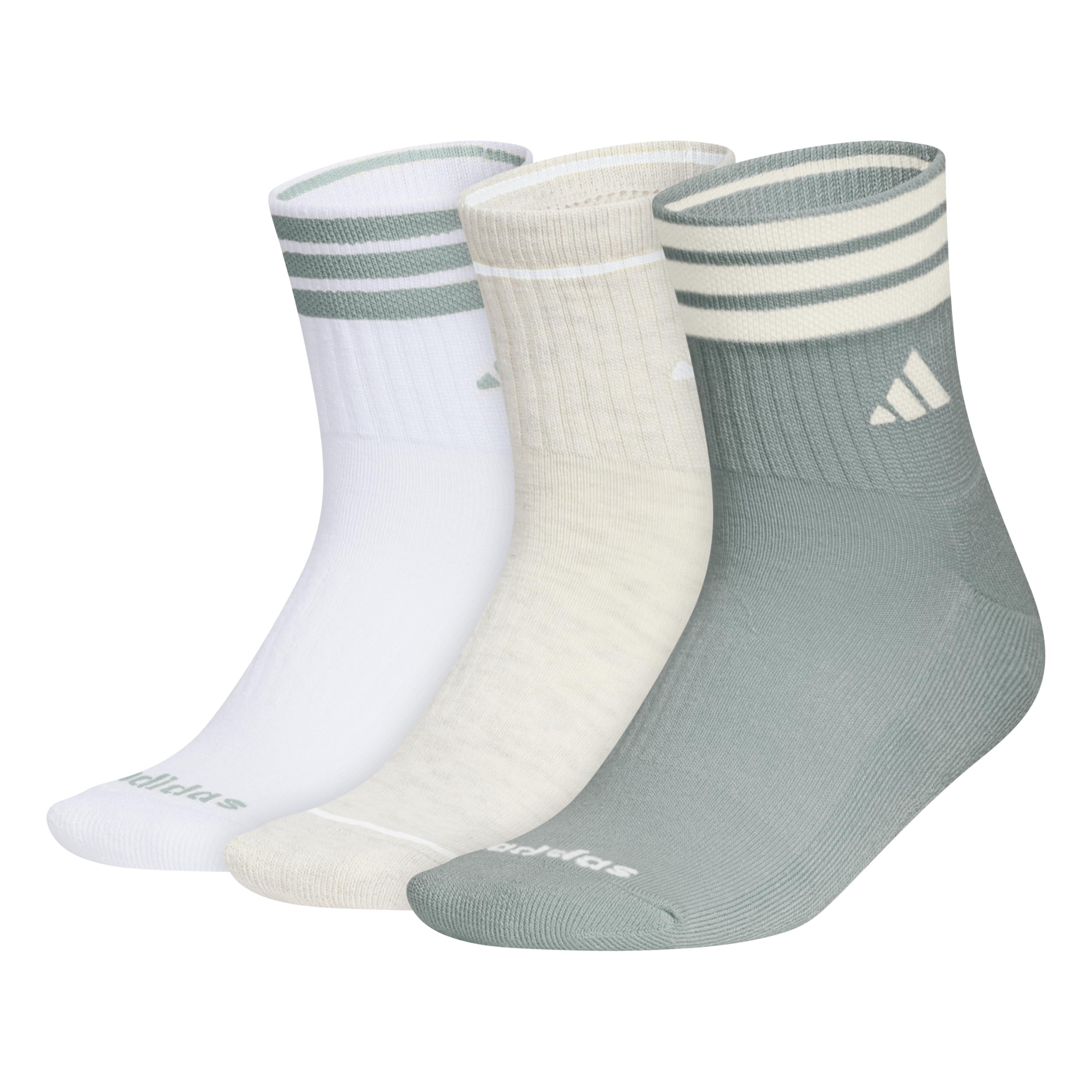 adidas Women's Cushioned Sport High Quarter Socks
