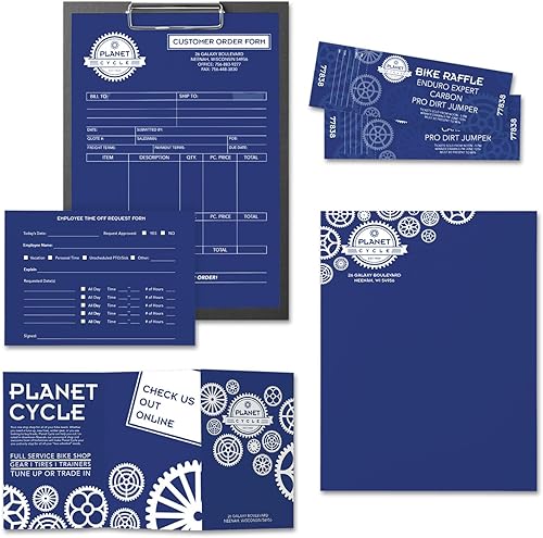 Miniatura 3 de Neenah Paper 21906 - Papel de color, 24 libras, 8 12 x 11, azul explosivo, 500 hojas