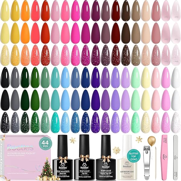 beetles Vivid Seasons Winter Gel Nail Polish Set 36 Colors