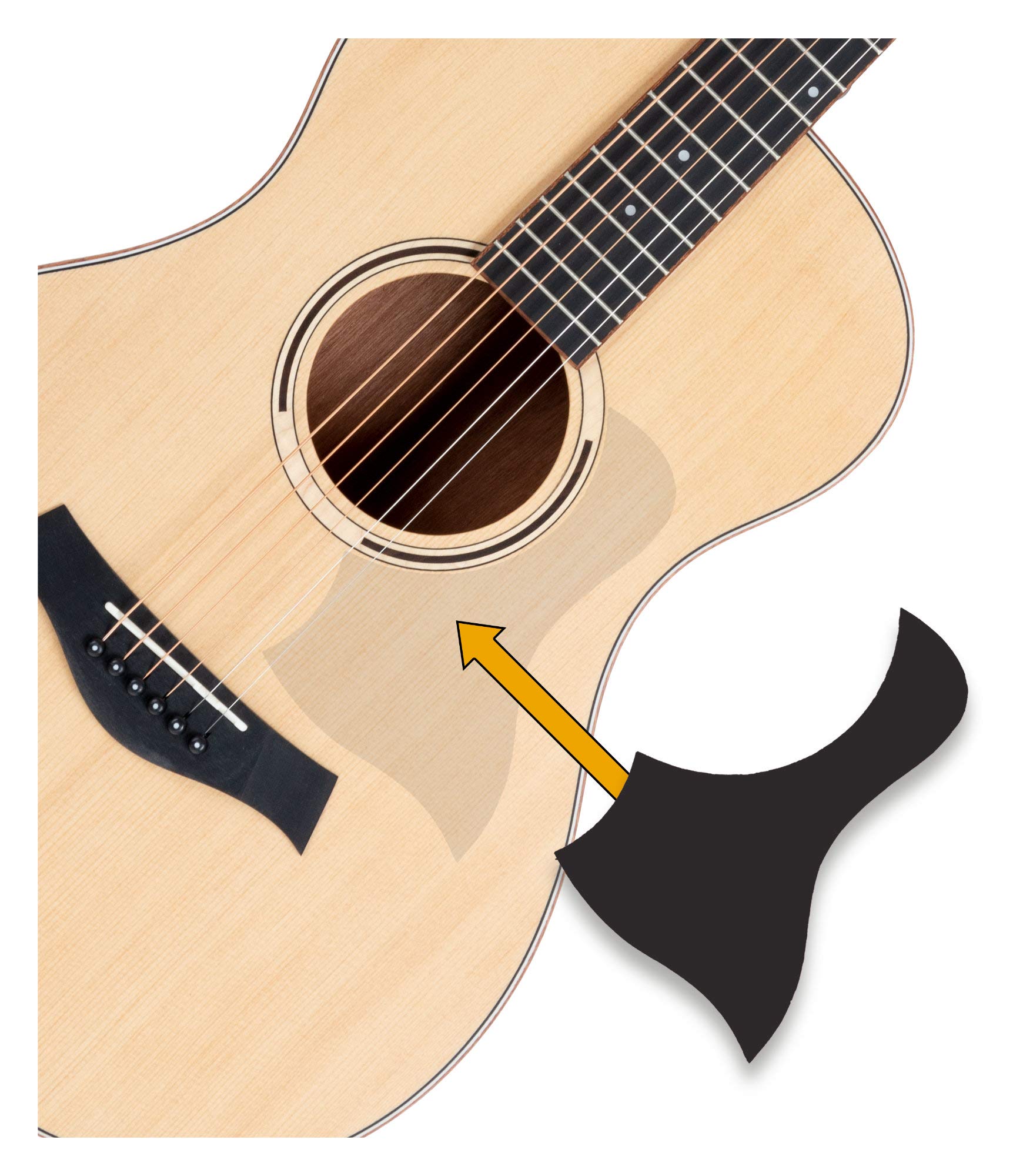 Shaman WSF-10 NT Folkgitarre, Korpusform: Folk, Decke: Fichte, X-Bracing | Boden & Zarge: Mahagoni, Hals: Okoume, Steg: Walnuss, Sattel und Stegeinlage: ABS Kunststoff, Griffbrett: Black Richnite