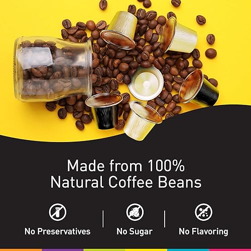 Miniatura 5 de Bestpresso Café para máquina original Nespresso de 120 cápsulas con certificación genuina expreso caramelo vainilla y chocolate cápsulas compatibles