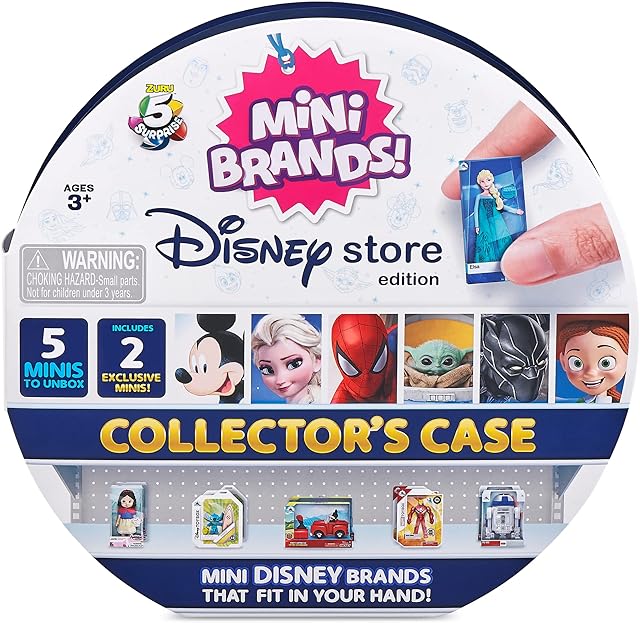 ZURU 5 Surprises mini brands DISNEY Collecter case