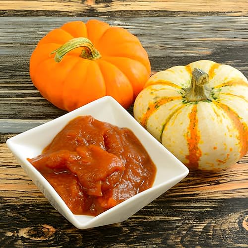 Miniatura 2 de Farmers' Market - Mantequilla de calabaza de Deli Direct, mantequilla de calabaza para untar con calabaza y especias, sin gluten y sin grasa trans,