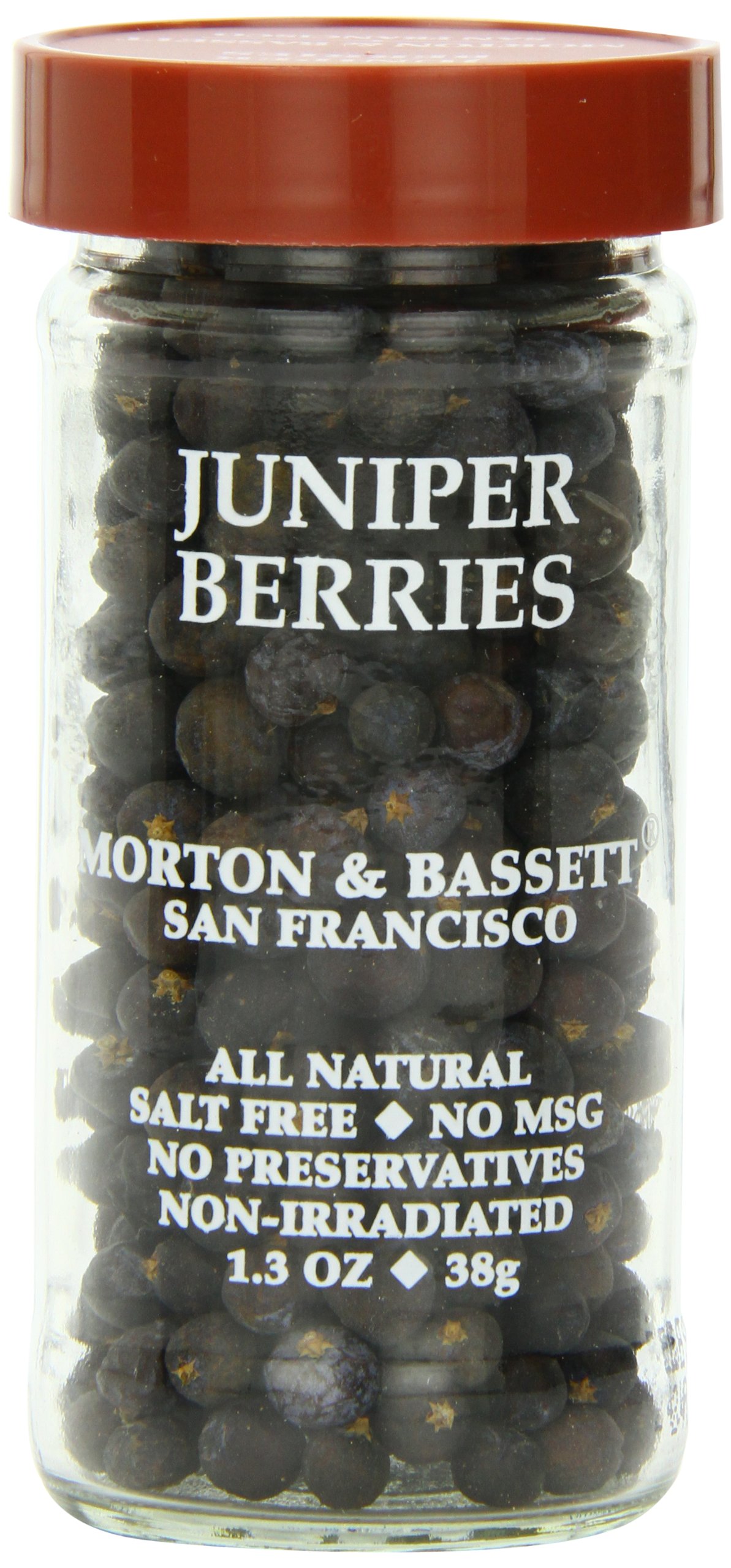 Morton & Basset Spices, Juniper Berries, 1.3 Ounce (Pack of 3)