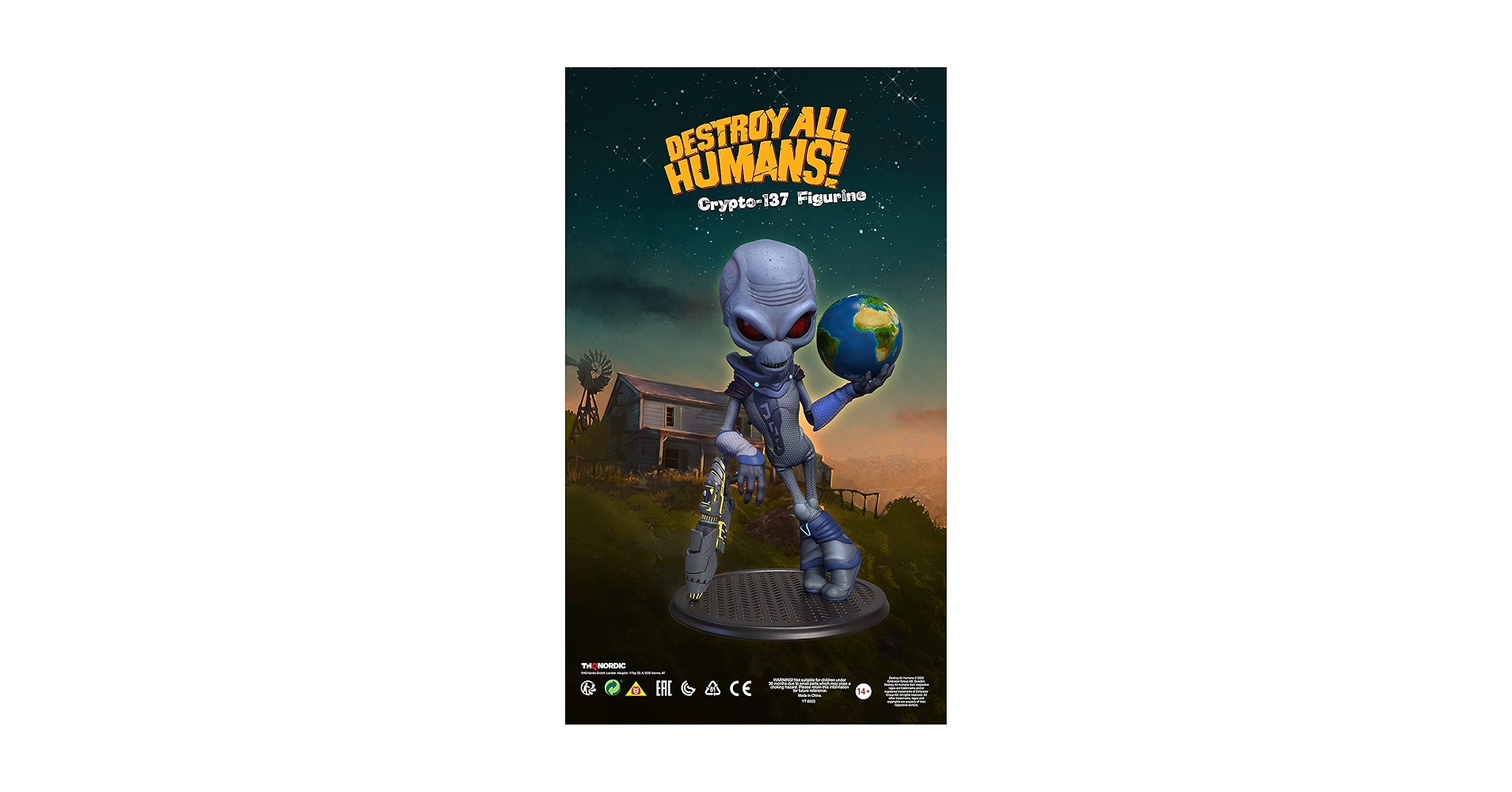 Destroy All Humans Crypto Statue, Statues - Amazon Canada