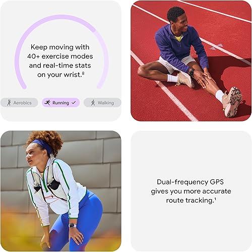 Miniatura 4 de Google Pixel Watch 4 (1.614 in) - Reloj inteligente Android - Ritmo cardíaco y seguimiento del sueño - Batería de 30 horas - Seguimiento de fitness